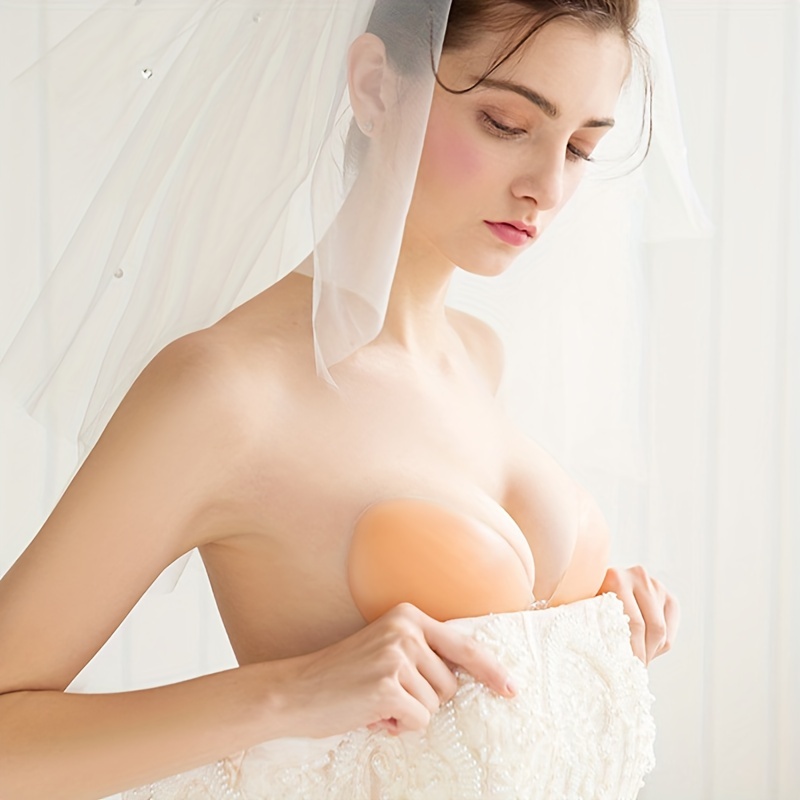 Plunge Bra Push Up - Female Silicone Breast Patch Silicone Invisible
