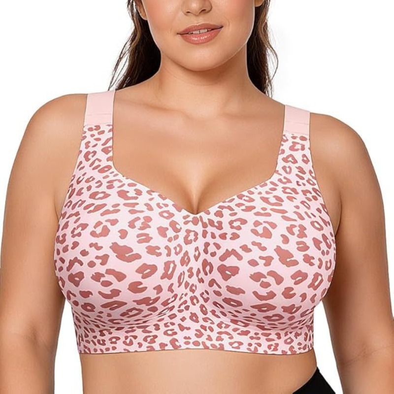 Leopard Jelly Bras No Underwir - Underwire Bra Padded review and price