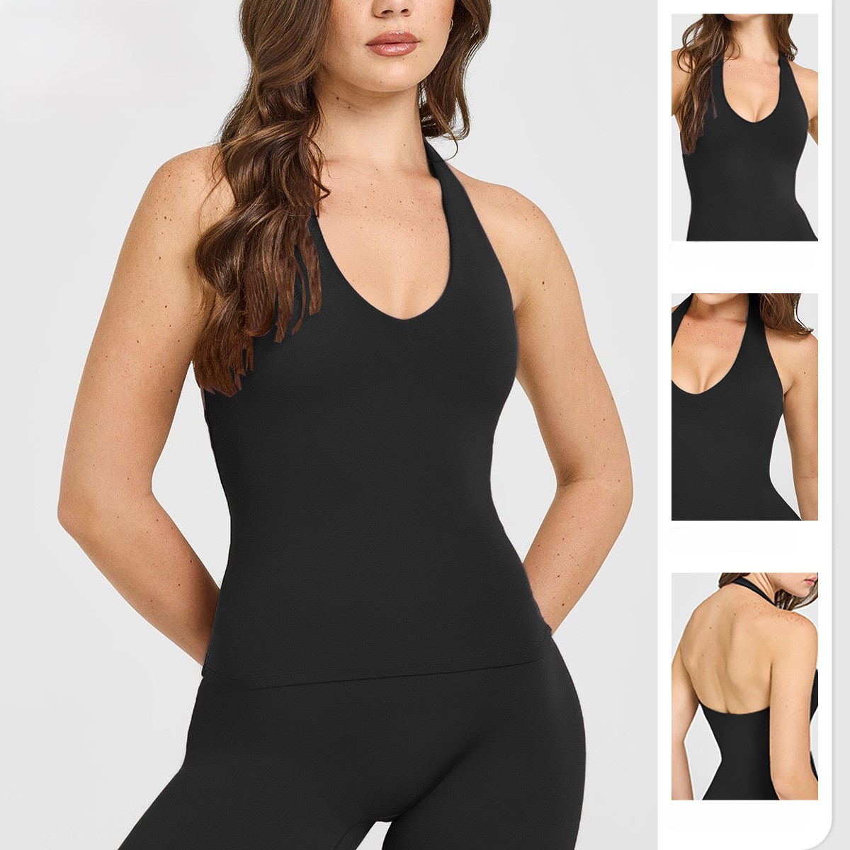 Naked Feel Halter Neck Yoga Sp - Plunge Bra Push Up review and price