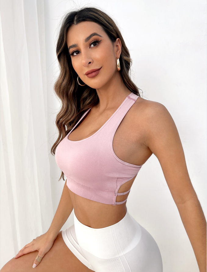 Breathable Sports Bra Fitness  - Plunge Bra Push Up review and price