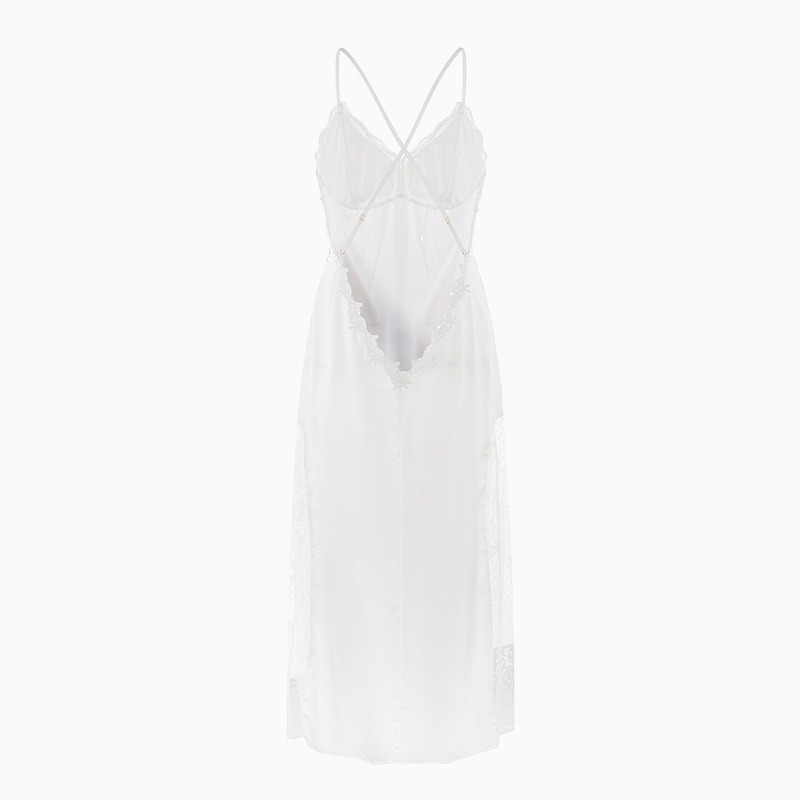 Bridal Satin Lace Robe Cami Sl - Sheer Mesh Bra review and price